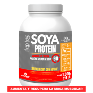 SOYA PROTEIN/ENRIQUECIDA CON MACA/SABOR LÚCUMA 1.3KG